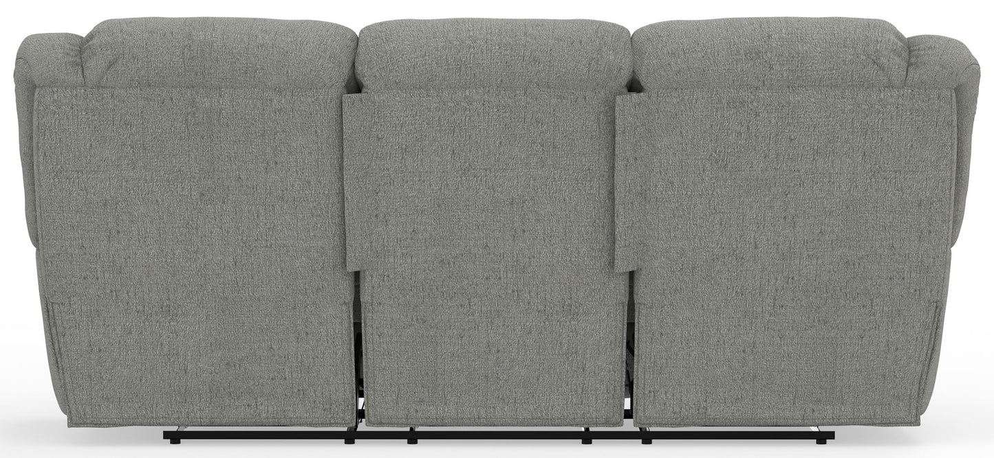 Trifecta - Sofa With 3 Recliners and Drop Down Table