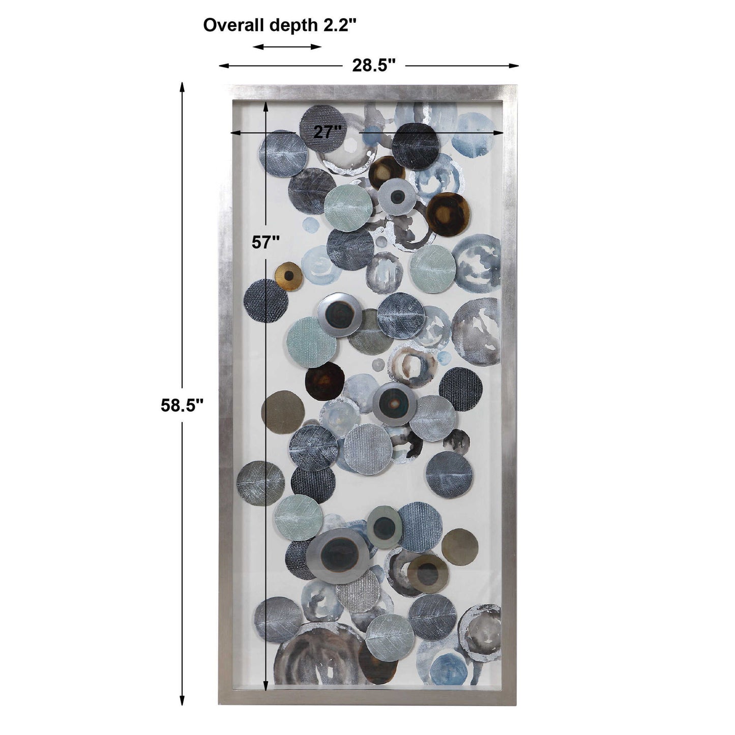 Kella - Modern Shadow Box - Blue