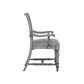 Plymouth - Upholstered Arm Dining Chair (Set of 2) - Gray