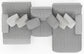 Abraxas - 3 Piece Reclining Sectional