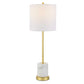 Turret - Gold Buffet Lamp