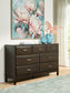Vanmore - Dresser - Dark Brown