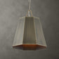 Granada - 1 Light Hexagon Pendant - Dark Gray