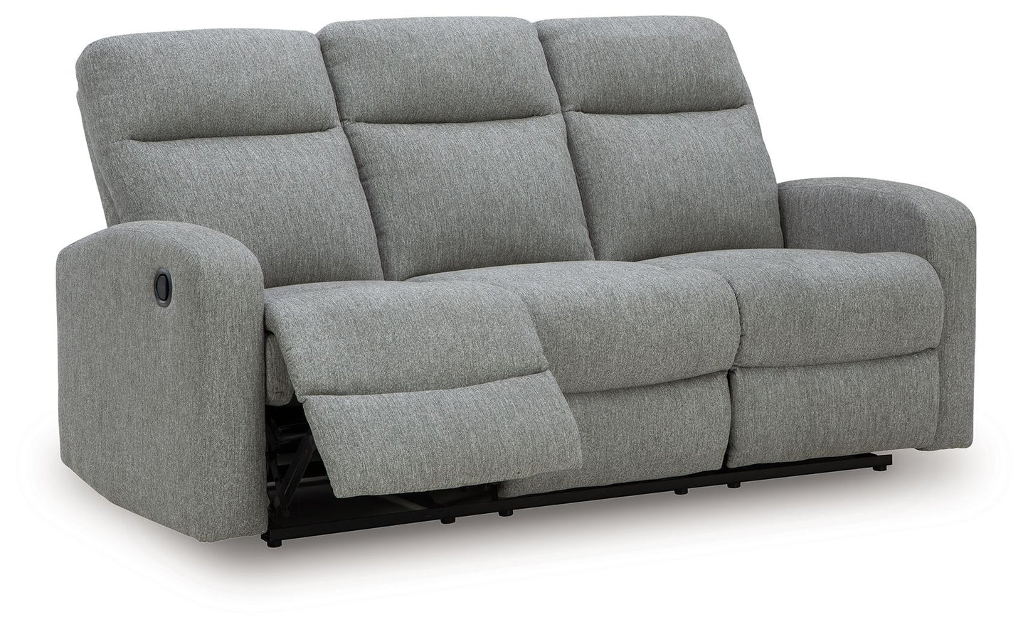 Gauntlet - 2 Pc. - Reclining Sofa And Loveseat - Sterling