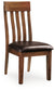 Ralene - Dining UPH Side Chair (Set of 2) - Medium Brown