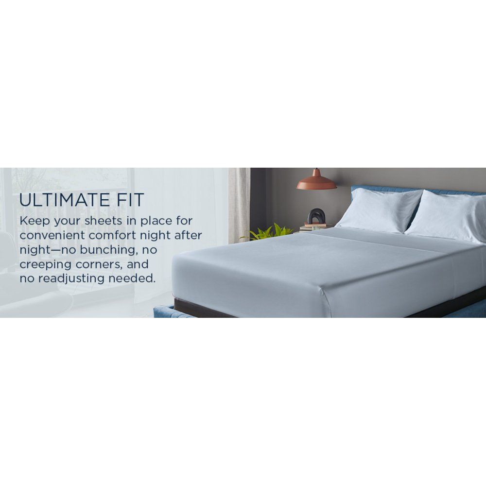 Linens - Tempur Luxe Egyptian Cotton Sheet Set - Sleepy Blue