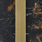 Neonish - Marble Table Lamp - Black / Gold Finish