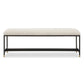 Halston - Upholstered Bench - White