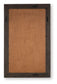 Advin - Accent Mirror - Dark Brown