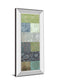 Zen Panel I By Vision Studio - Mirror Framed Print Wall Art - Dark Gray