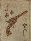 Old Wild West Jack By Cindy Jacobs (Framed Small) - Light Brown