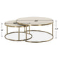 Aragon - Nesting Coffee Tables (Set of 2) - White