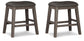 Caitbrook - Upholstered Stool (Set of 2) - Gray