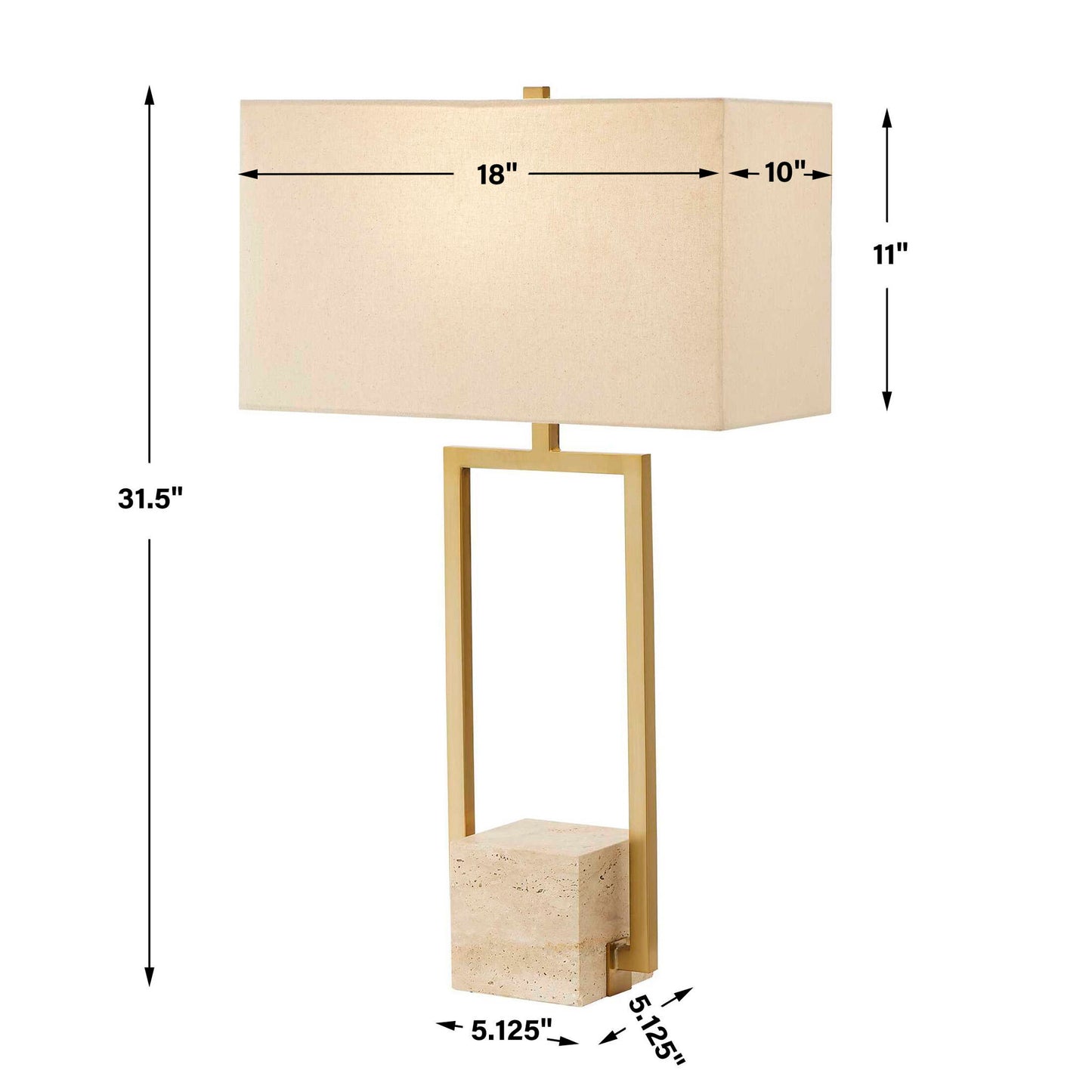 Warrick - Table Lamp - Gold