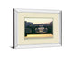 Ponte Vecchio By Bill Philip - Mirror Framed Print Wall Art - Dark Gray