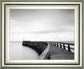 Into The Mist By Papiorek - Framed Print Wall Art - Gray