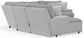 Abraxas - 6 Piece Reclining Sectional
