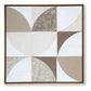 Harelman - Wall Art - Tan / Taupe / White