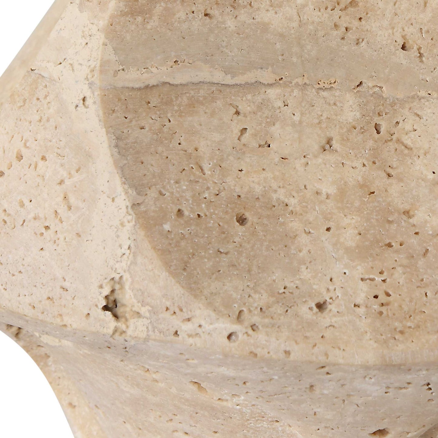 Indent - Travertine Accent Lamp