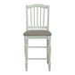 Cumberland Creek - Slat Back Counter Chair - White