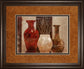 Mediterranean Style I By Nan - Framed Print Wall Art - Light Brown