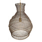Murmur - Woven Brass 1 Light Pendant - Brass