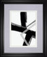 34x40 Angular Pulse IV By June Erica Vess - Gray