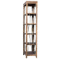 Delancey - Weathered Oak Etagere - Dark Brown