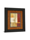 Contemporary Bamboo Il By Estudio Arte - Framed Print Wall Art - Orange