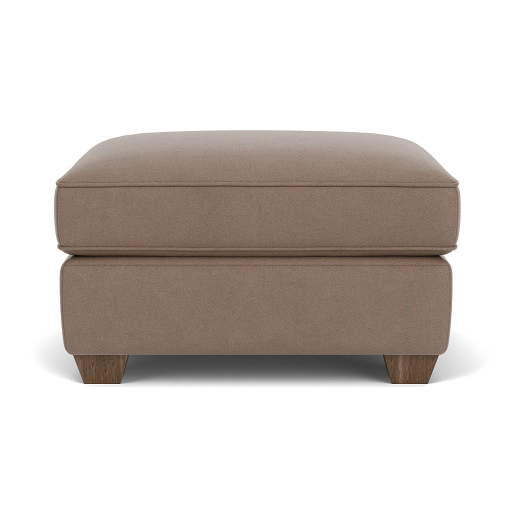Carson - Ottoman, Heavy Thread Stitching