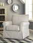 Searcy - Swivel Glider Accent Chair - Quartz