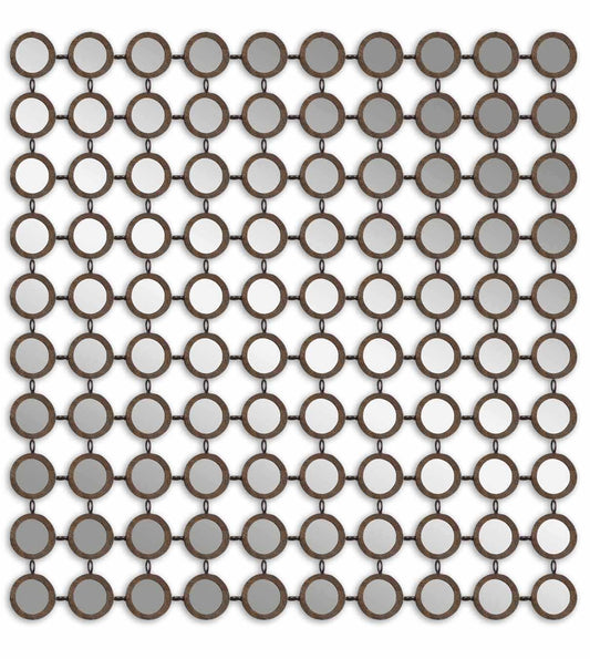 Dinuba - Mirror - Antique Silver Champagne