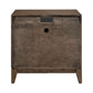 Shaker Lakes - Nightstand With Charging Station - Harvest Brown