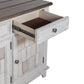 River Place - Accent Server - White