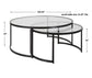 Rhea - Nesting Coffee Tables (Set of 2) - Black