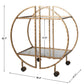 Zelina - Bar Cart - Gold