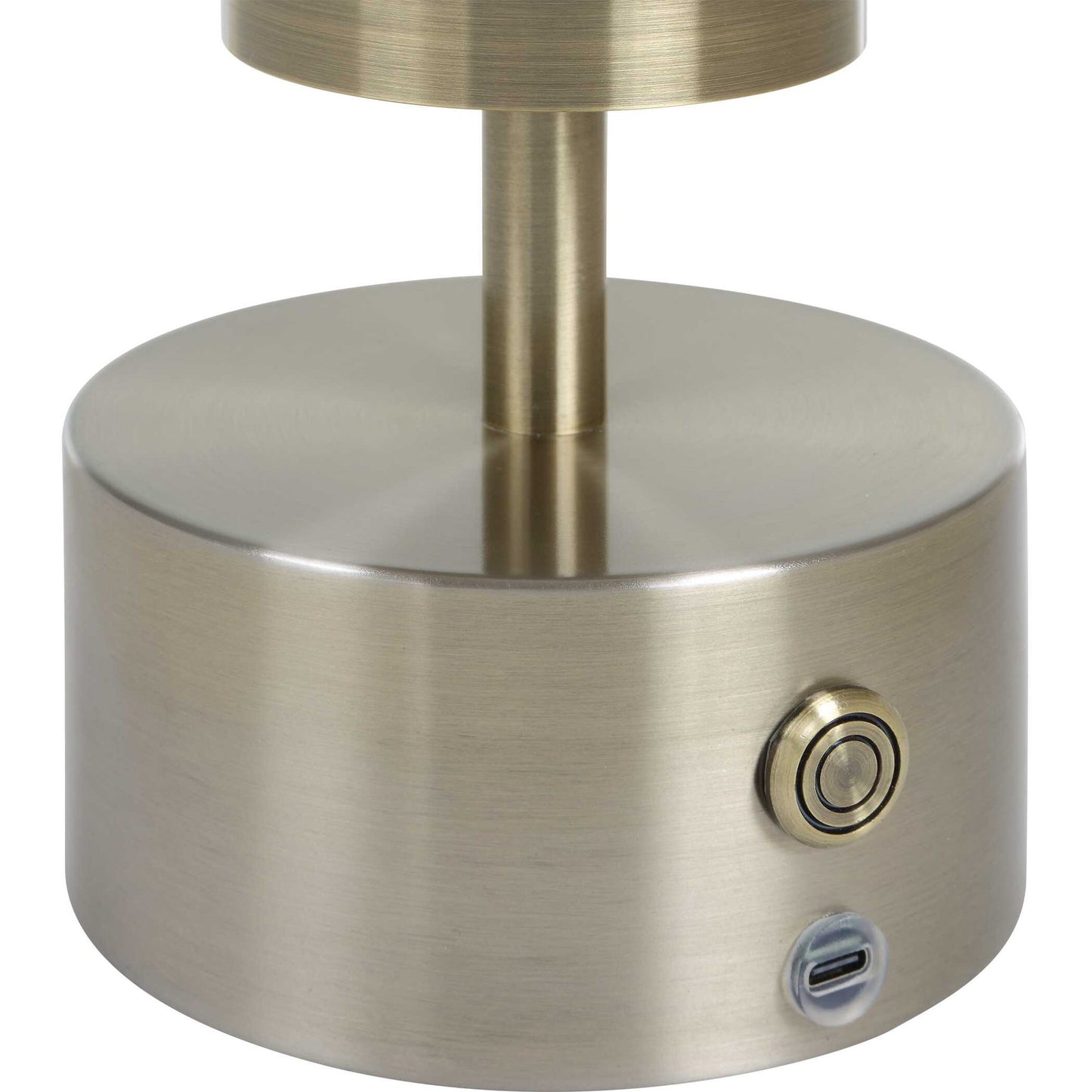 Auden - Rechargeable LED Accent Lamp - Brass,Gold