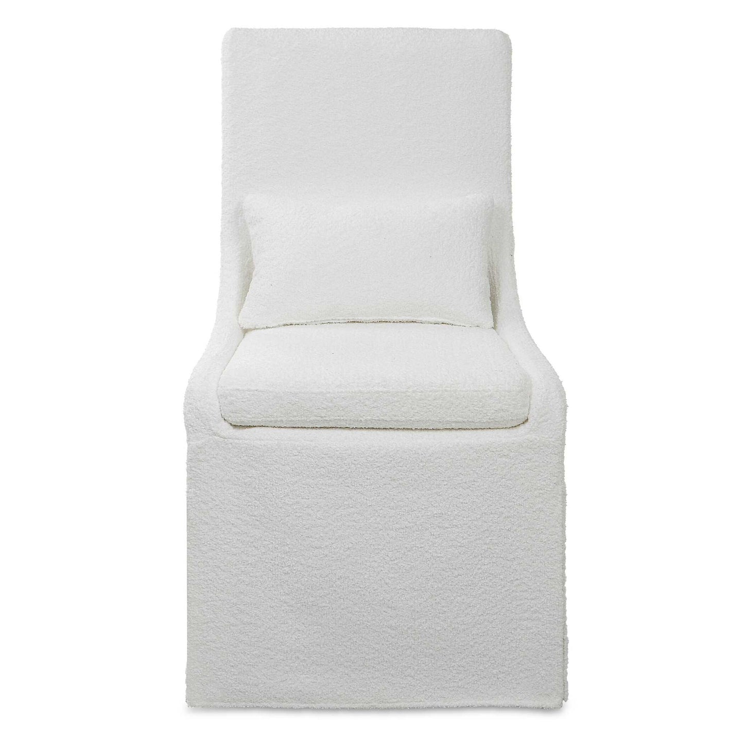 Coley - Armless Chair - White