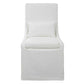 Coley - Armless Chair - White