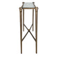 Amara - Console Table - Antique Brass