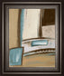 Time Flies On I By Patricia Pinto - Framed Print Wall Art - Beige