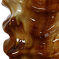 Bassa - Glazed Table Lamp - Brown / Cream