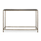 Ovard - Minimalist Metal Console Table - Brass