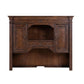 Providence Park - Jr Executive Credenza Hutch - Chateau Brown