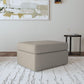 Sky - Fabric Ottoman