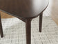 Mallenette - Triangle Dining Room Table - Merlot
