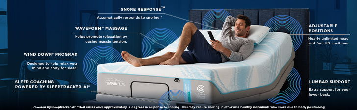 Tempur - Ergo ProSmart Air Base - Queen