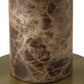 Sepia - Brown Marble Buffet Lamp