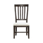 Grant Park - Slat Back Side Chair (RTA) - Brown