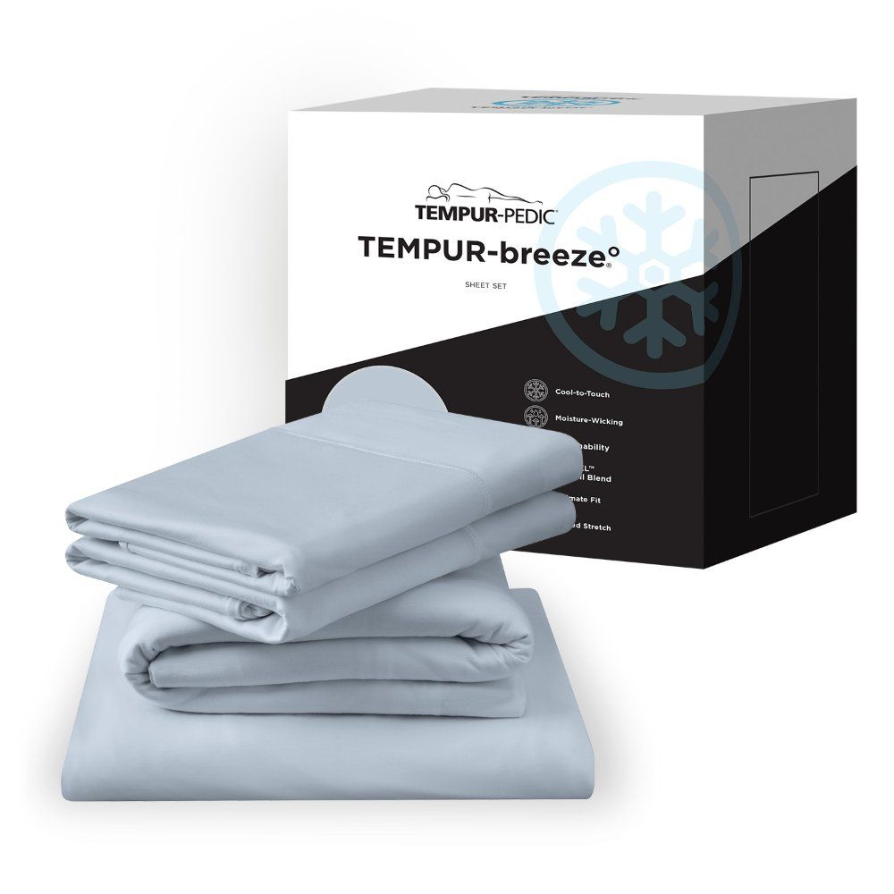 Linens - Tempur Breeze Cooling Sheet Set - Sleepy Blue